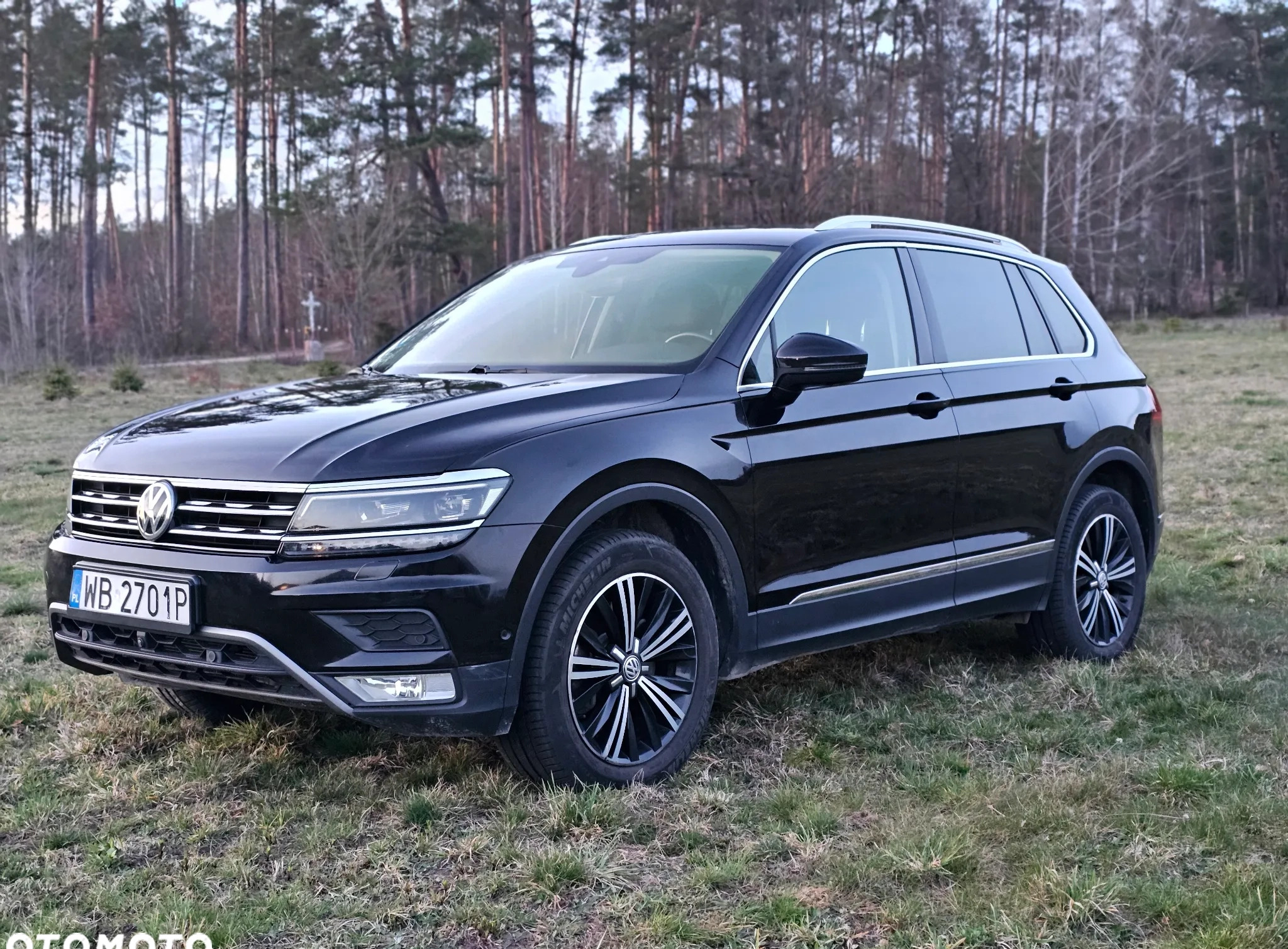 Volkswagen Tiguan cena 104550 przebieg: 180000, rok produkcji 2017 z Warszawa małe 232